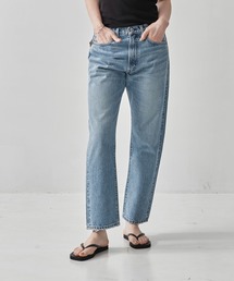 [orSlow/オアスロー]SHORT LENGTH 105 90s DENIM SKY BLUE/ZIPPER FLY
