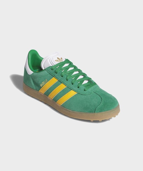 adidas(アディダス)の「オリジナルスゴルフ ガゼル ゴルフ【adidas Golf/アディダスゴルフ】(スニーカー・メンズ・グリーン・26.0cm/26.5cm/27.0cm/27.5cm/28.0cm/28.5cm/25.5cm/25.0cm/24.5cm/23.0cm/24.0cm/23.5cm/29.0cm)」の4枚目の写真