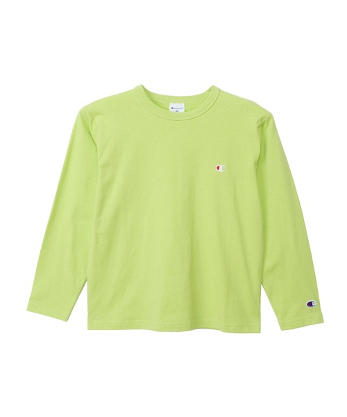 Champion(チャンピオン)の「【Champion/チャンピオン】キッズ ベーシック ロングスリーブTシャツ(ワンピース・キッズ・オフホワイト/グレー/その他30/オートミール/ブラック/オレンジ/ネイビー・130/150/160/100/110/120/140)」の7枚目の写真