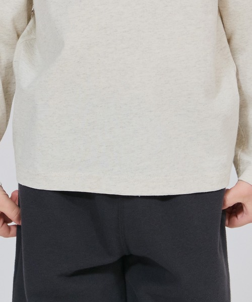 Champion(チャンピオン)の「【Champion/チャンピオン】キッズ ベーシック ロングスリーブTシャツ(ワンピース・キッズ・オフホワイト/グレー/その他30/オートミール/ブラック/オレンジ/ネイビー・130/150/160/100/110/120/140)」の9枚目の写真