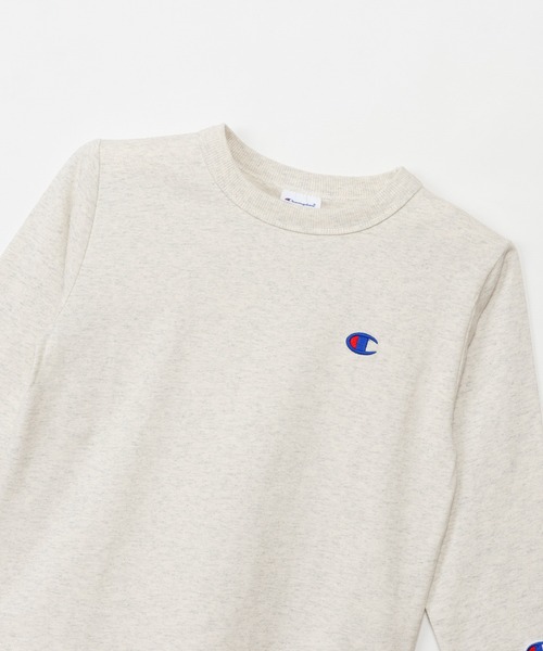 Champion(チャンピオン)の「【Champion/チャンピオン】キッズ ベーシック ロングスリーブTシャツ(ワンピース・キッズ・オフホワイト/グレー/その他30/オートミール/ブラック/オレンジ/ネイビー・130/150/160/100/110/120/140)」の16枚目の写真