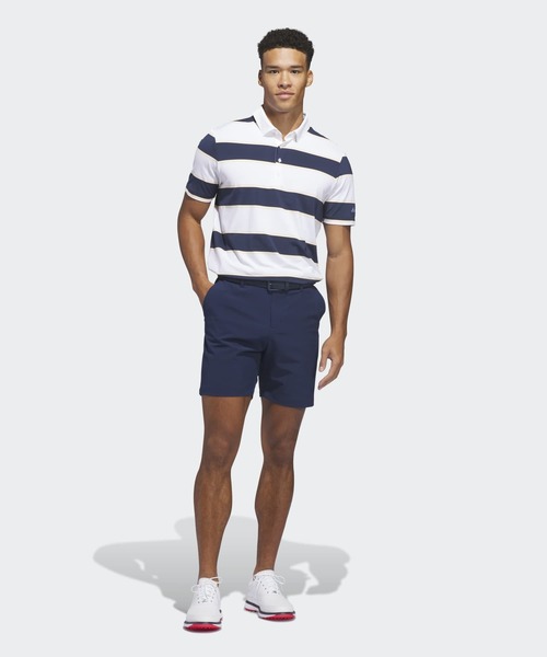 adidas（アディダス）の「アルティメット365+ ジャンボ ストライプ クライマクール ポロシャツ【adidas Golf/アディダスゴルフ】（ポロシャツ・メンズ・ホワイト×ブルー・XX-LARGE/3XL/LARGE/MEDIUM/SMALL/X-LARGE）」の5枚目の写真