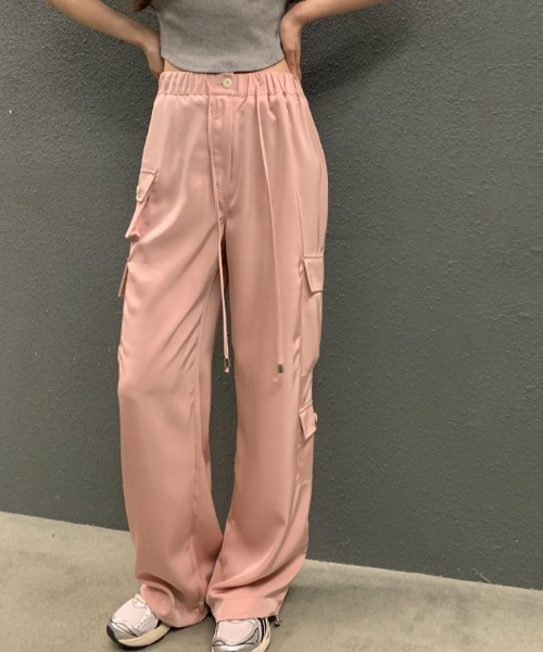FAVORITO(ファヴォリート)の「ドローコードリングリラックスパンツ(その他パンツ・レディース・ベージュ/グレー/ピンク・F)」の21枚目の写真