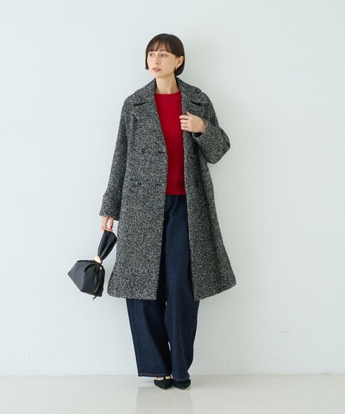 TICCA(ティッカ)の「【TICCA/ティッカ】別注ループツイードテントコート/日本製(チェスターコート・レディース・その他・フリー)」の18枚目の写真