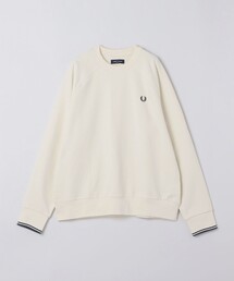 FRED PERRY: M3495 TIPPED CREW NECK