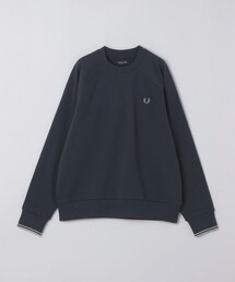 FRED PERRY: M3495 TIPPED CREW NECK