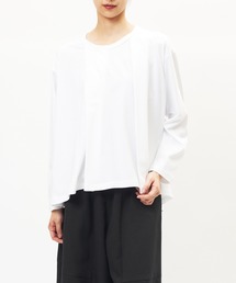 gomme（ゴム）の「フロントタックＴ（Tシャツ/カットソー）」