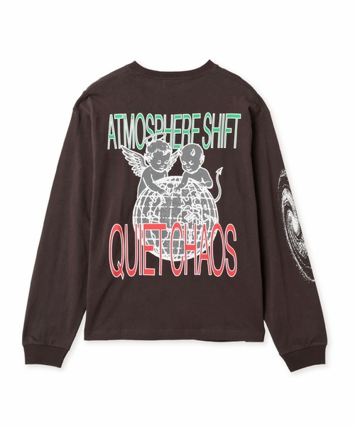 atmos（アトモス）の「atmos Quiet Chaos Print LS T-shirt / クワイエット カオス プリント LS T-シャツ（Tシャツ/カットソー・メンズ・ブラック/ブルー/ホワイト・XL/M/XXL/L）」の16枚目の写真