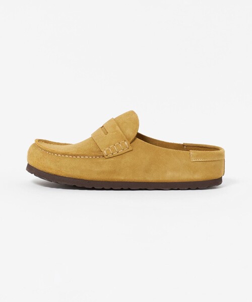 BIRKENSTOCK(ビルケンシュトック)の「【国内EXCLUSIVE】<BIRKENSTOCK>ネープルズ ラップ サンダル(サンダル・メンズ・マスタード/ネイビー・40/43/42/41)」の2枚目の写真