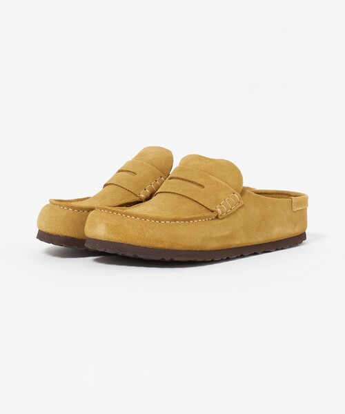 BIRKENSTOCK(ビルケンシュトック)の「【国内EXCLUSIVE】<BIRKENSTOCK>ネープルズ ラップ サンダル(サンダル・メンズ・マスタード/ネイビー・40/43/42/41)」の4枚目の写真