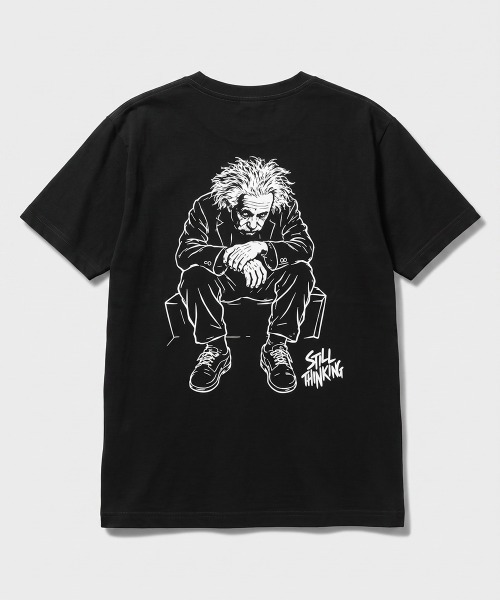rehacer（レアセル）の「rehacer TEE : Still Thinking TEE / スティル シンキング T-Shirt（Tシャツ/カットソー・メンズ・ブラック/ネイビー・X-LARGE/LARGE/MEDIUM/SMALL）」の4枚目の写真