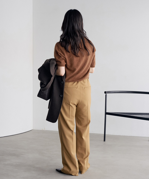 plage(プラージュ)の「Back brushing パンツ(その他パンツ・レディース・キャメル/アイボリー/ブラック・36/34/38)」の22枚目の写真