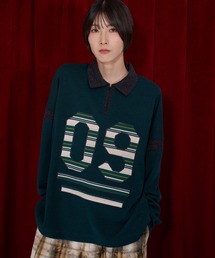 Nora Lily（ノラリリー）の「【Nora Lily】LS Numbering Polo Shirt（ポロシャツ）」
