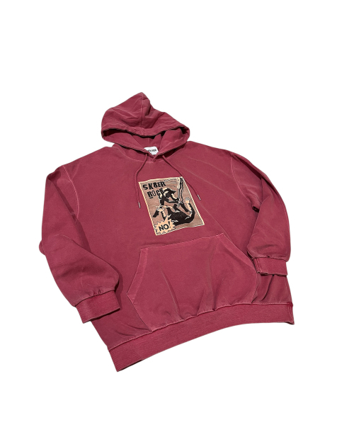 SK8ER ROCK（スケーターロック）の「No Control ピグメントスウェットフーディ（ベージュ）（パーカー・レディース・その他・MEDIUM/LARGE）」の6枚目の写真