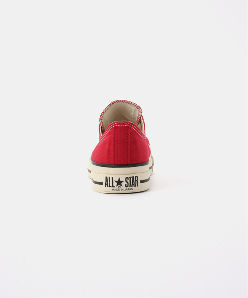 CONVERSE ALL STAR(コンバースオールスター)の「【CONVERSE/コンバース】 CANVAS ALL STAR J OX(その他シューズ・レディース・レッド・25cm/24.5cm/24cm/23.5cm/23cm)」の3枚目の写真