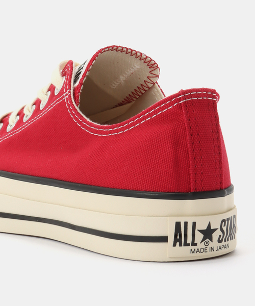 CONVERSE ALL STAR(コンバースオールスター)の「【CONVERSE/コンバース】 CANVAS ALL STAR J OX(その他シューズ・レディース・レッド・25cm/24.5cm/24cm/23.5cm/23cm)」の5枚目の写真