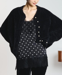 GENE HEAVENS/COTTON PEARL BUTTON CARDIGAN