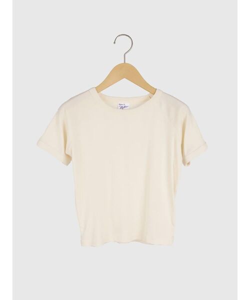 FIKA.(フィーカ)の「WR Prib SS tee(Tシャツ/カットソー・レディース・アイボリー/ブラウン/チャコール・FREE)」の1枚目の写真