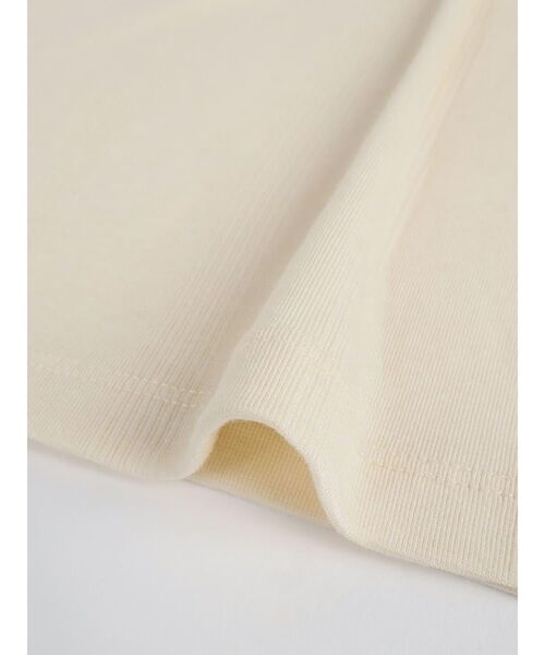 FIKA.(フィーカ)の「WR Prib SS tee(Tシャツ/カットソー・レディース・アイボリー/ブラウン/チャコール・FREE)」の6枚目の写真