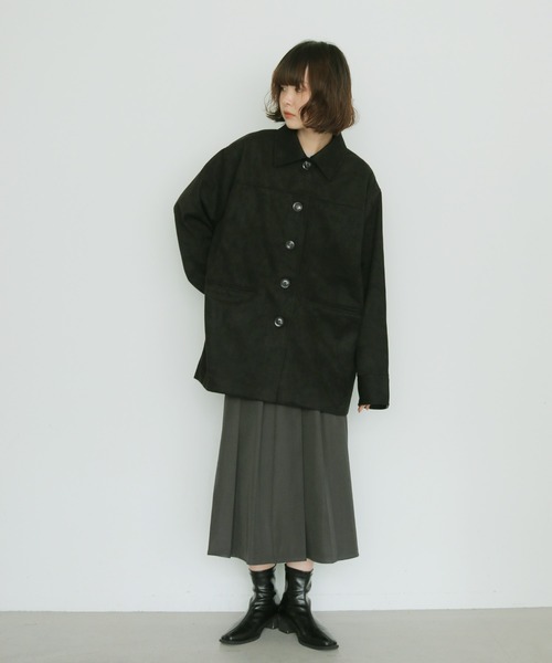cheriella(シェリエラ)の「【cheriella】スエードテーラードジャケット SUEDE TAILORED JACKET(テーラードジャケット・レディース・ブラック/ブラウン・FREE)」の20枚目の写真