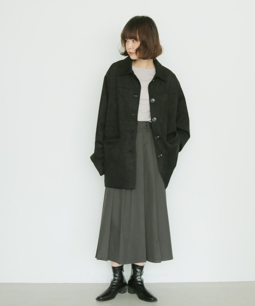 cheriella(シェリエラ)の「【cheriella】スエードテーラードジャケット SUEDE TAILORED JACKET(テーラードジャケット・レディース・ブラック/ブラウン・FREE)」の15枚目の写真