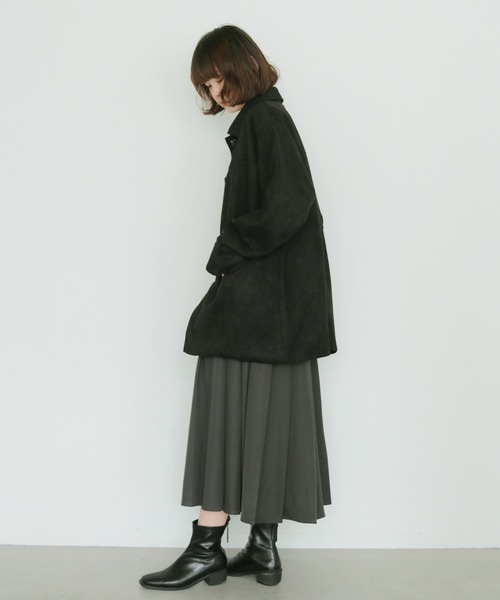 cheriella(シェリエラ)の「【cheriella】スエードテーラードジャケット SUEDE TAILORED JACKET(テーラードジャケット・レディース・ブラック/ブラウン・FREE)」の22枚目の写真