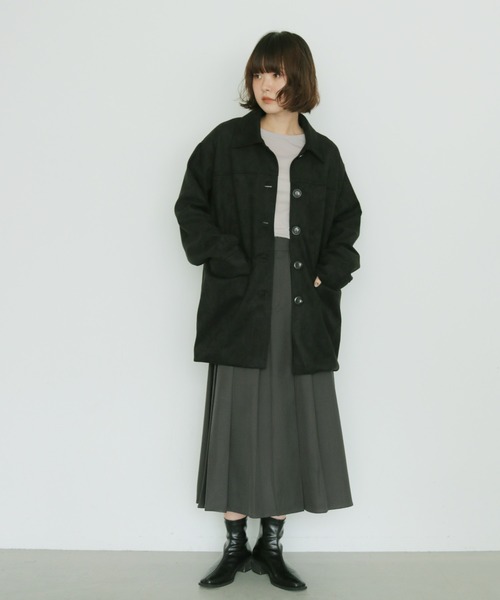 cheriella(シェリエラ)の「【cheriella】スエードテーラードジャケット SUEDE TAILORED JACKET(テーラードジャケット・レディース・ブラック/ブラウン・FREE)」の17枚目の写真