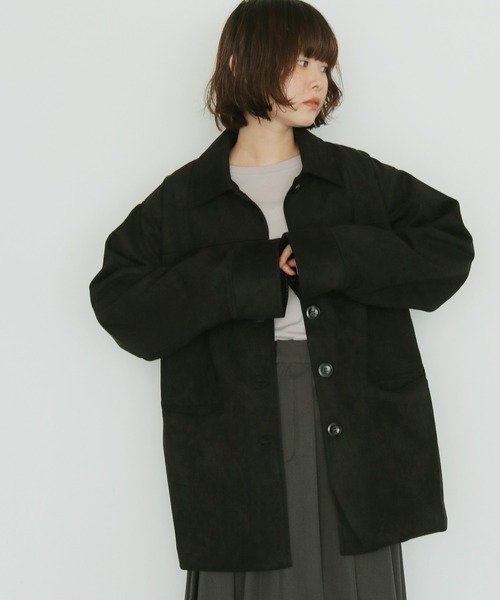 cheriella(シェリエラ)の「【cheriella】スエードテーラードジャケット SUEDE TAILORED JACKET(テーラードジャケット・レディース・ブラック/ブラウン・FREE)」の13枚目の写真