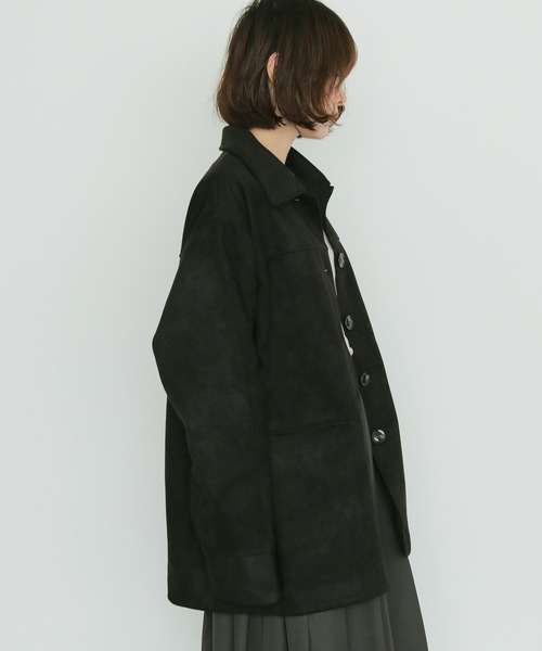 cheriella(シェリエラ)の「【cheriella】スエードテーラードジャケット SUEDE TAILORED JACKET(テーラードジャケット・レディース・ブラック/ブラウン・FREE)」の19枚目の写真