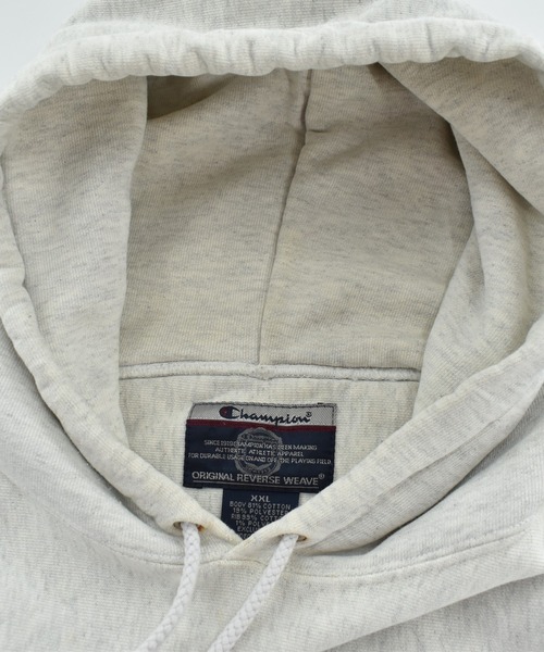 Champion(チャンピオン)の「【USED】Y2K Champion "MARITIME" リバースウィーブ フーディー(パーカー・メンズ・グレー・XX-LARGE)」の4枚目の写真