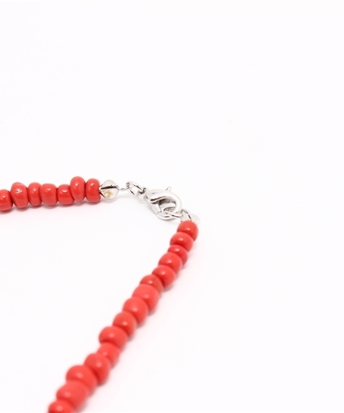 WEGO（ウィゴー）の「WEGO/ビーズネックレス（ネックレス・メンズ・ブルー/ターコイズブルー/ブラック/レッド/ホワイト・FREE）」の6枚目の写真