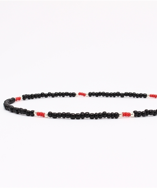 WEGO（ウィゴー）の「WEGO/ビーズネックレス（ネックレス・メンズ・ブルー/ターコイズブルー/ブラック/レッド/ホワイト・FREE）」の10枚目の写真