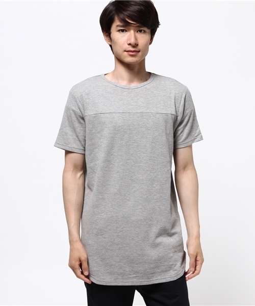 WEGO（ウィゴー）の「WEGO/ワッフルラウンドカットソー（Tシャツ/カットソー・メンズ・ホワイト/ブルー系その他/杢グレー/ブラック系その他5・SMALL/MEDIUM/LARGE）」の13枚目の写真