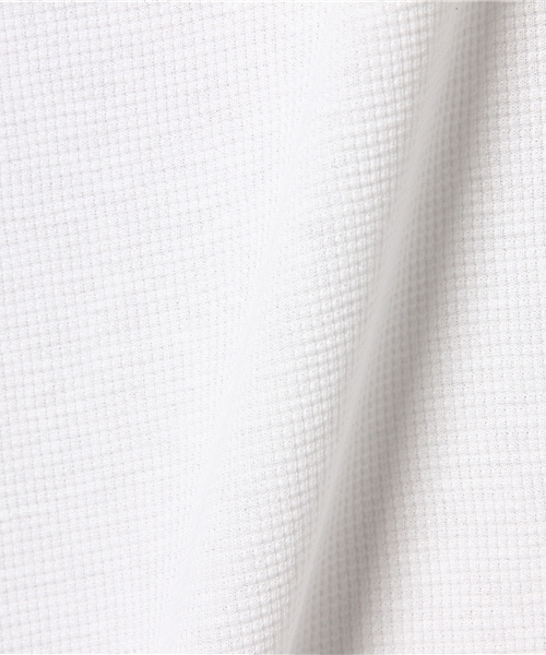 WEGO（ウィゴー）の「WEGO/ワッフルラウンドカットソー（Tシャツ/カットソー・メンズ・ホワイト/ブルー系その他/杢グレー/ブラック系その他5・SMALL/MEDIUM/LARGE）」の10枚目の写真