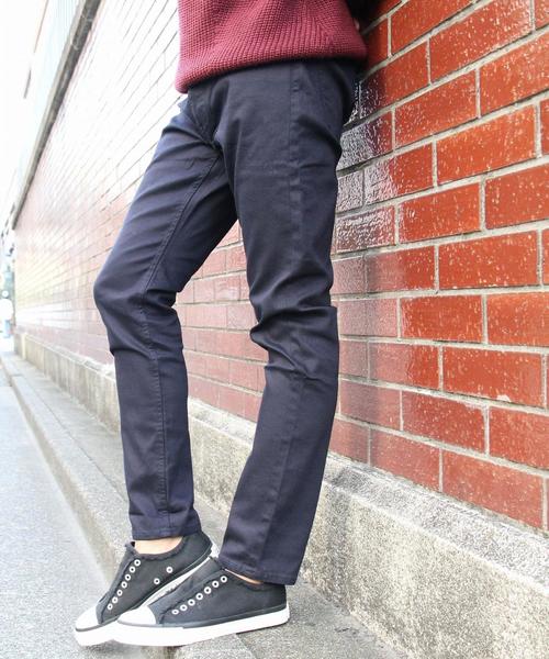 coen(コーエン)の「【スマイルプライス】イージースリムスキニーパンツ2(coen EASY SLIM)(その他パンツ・メンズ・ブラック/ダークグレー/グリーン/ネイビー・X-LARGE/MEDIUM/SMALL/LARGE)」の1枚目の写真