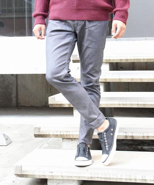 coen(コーエン)の「【スマイルプライス】イージースリムスキニーパンツ2(coen EASY SLIM)(その他パンツ・メンズ・ブラック/ダークグレー/グリーン/ネイビー・X-LARGE/MEDIUM/SMALL/LARGE)」の6枚目の写真