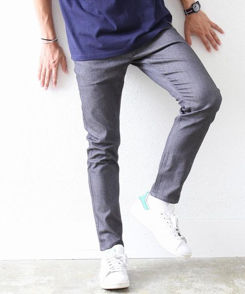 coen(コーエン)の「【スマイルプライス】イージースリムスキニーパンツ2(coen EASY SLIM)(その他パンツ・メンズ・ブラック/ダークグレー/グリーン/ネイビー・X-LARGE/MEDIUM/SMALL/LARGE)」の7枚目の写真