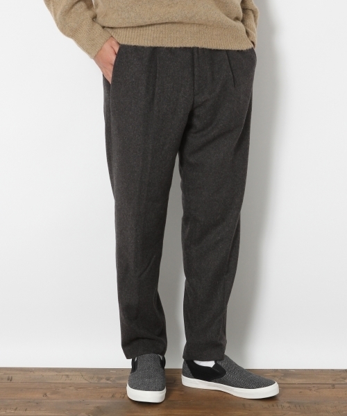 RAGEBLUE（レイジブルー）の「＜洗えるパンツ＞メリノウールレギュラートラウザー/725398（その他パンツ・メンズ・グレー/キャメル/ダークグレー/ネイビー/ブラック・SMALL/LARGE/MEDIUM）」の4枚目の写真