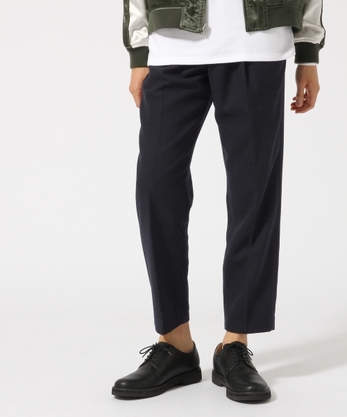 RAGEBLUE（レイジブルー）の「＜洗えるパンツ＞メリノウールレギュラートラウザー/725398（その他パンツ・メンズ・グレー/キャメル/ダークグレー/ネイビー/ブラック・SMALL/LARGE/MEDIUM）」の6枚目の写真