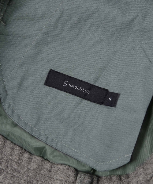 RAGEBLUE（レイジブルー）の「＜洗えるパンツ＞メリノウールレギュラートラウザー/725398（その他パンツ・メンズ・グレー/キャメル/ダークグレー/ネイビー/ブラック・SMALL/LARGE/MEDIUM）」の22枚目の写真