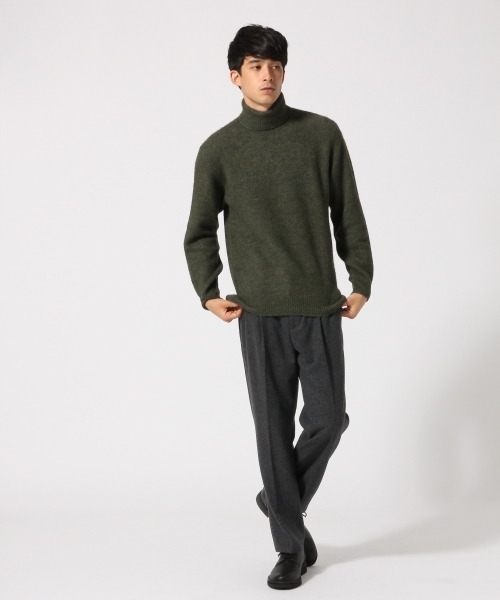 RAGEBLUE（レイジブルー）の「＜洗えるパンツ＞メリノウールレギュラートラウザー/725398（その他パンツ・メンズ・グレー/キャメル/ダークグレー/ネイビー/ブラック・SMALL/LARGE/MEDIUM）」の10枚目の写真