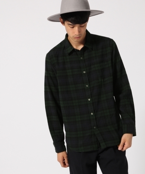 RAGEBLUE（レイジブルー）の「起毛チェックシャツ/733811（シャツ/ブラウス・メンズ・グレー系その他/ブルー/キャメル/レッド系その他/グリーン/ベージュ/レッド・LARGE/MEDIUM/X-LARGE/SMALL）」の20枚目の写真