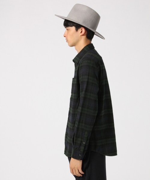 RAGEBLUE（レイジブルー）の「起毛チェックシャツ/733811（シャツ/ブラウス・メンズ・グレー系その他/ブルー/キャメル/レッド系その他/グリーン/ベージュ/レッド・LARGE/MEDIUM/X-LARGE/SMALL）」の21枚目の写真