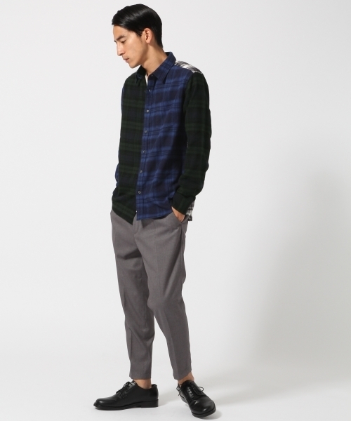 RAGEBLUE（レイジブルー）の「起毛チェックシャツ/733811（シャツ/ブラウス・メンズ・グレー系その他/ブルー/キャメル/レッド系その他/グリーン/ベージュ/レッド・LARGE/MEDIUM/X-LARGE/SMALL）」の11枚目の写真