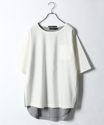 RAGEBLUE | リネン混ストレッチプルオーバーシャツ/757934(シャツ/ブラウス)