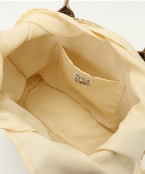 LBC（エルビーシー）の「ラメテープ雑材バッグ            （かごバッグ・レディース・グレー/ベージュ・FREE）」の7枚目の写真