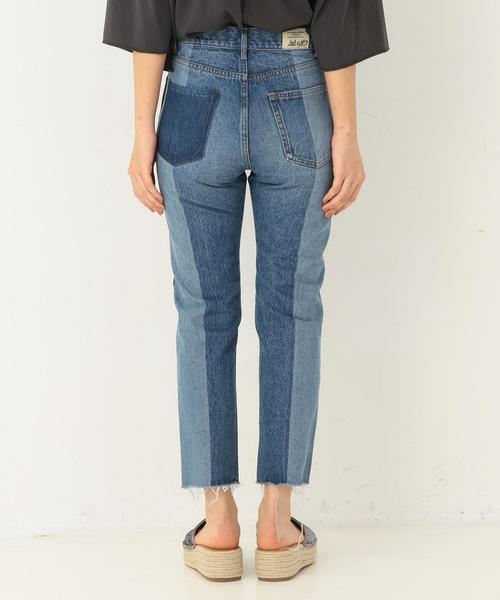 Another Edition（アナザーエディション）の「デニムパッチパンツ ◆（デニムパンツ・レディース・ブラック/コバルトブルー・SMALL/MEDIUM）」の16枚目の写真