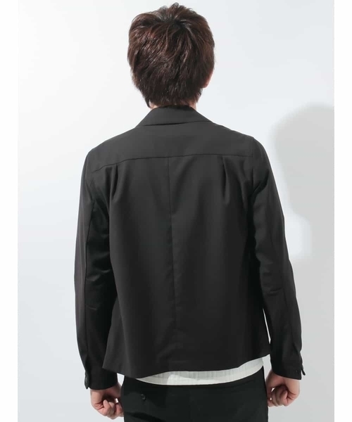 MK MICHEL KLEIN HOMME （エムケーミッシェルクランオム）の「ジップブルゾン（ブルゾン・メンズ・ブラック/パープル・X-LARGE/MEDIUM/LARGE）」の11枚目の写真