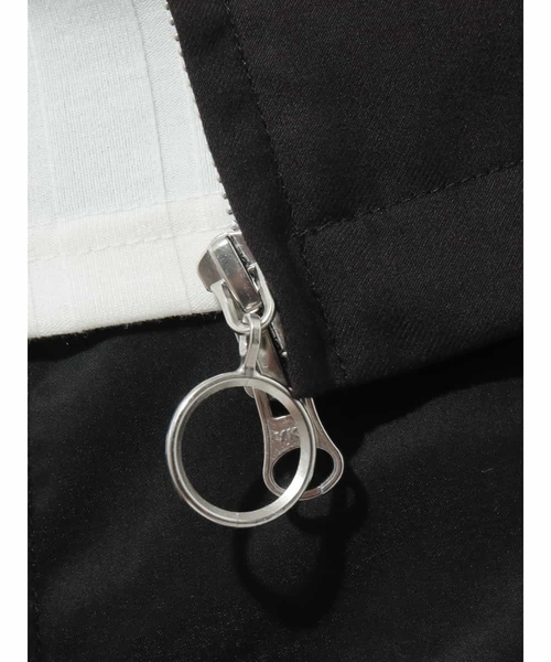 MK MICHEL KLEIN HOMME （エムケーミッシェルクランオム）の「ジップブルゾン（ブルゾン・メンズ・ブラック/パープル・X-LARGE/MEDIUM/LARGE）」の6枚目の写真