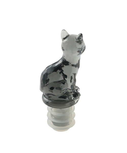 Francfranc（フランフラン）の「アクリル ボトルストッパー キャット 